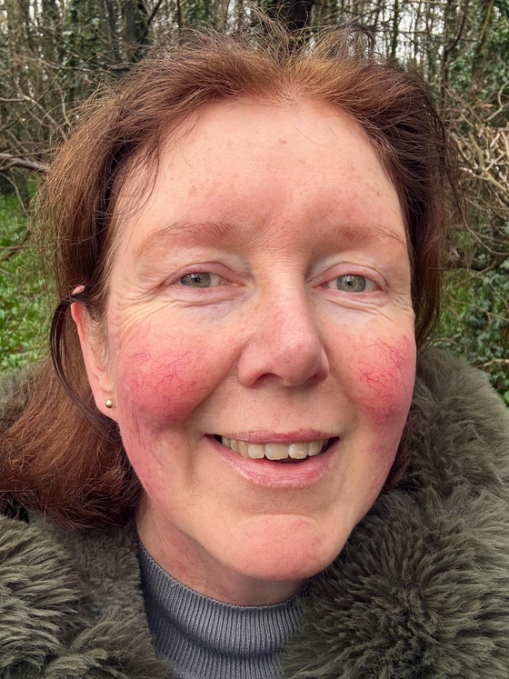 Sli O'Lorg, author — photographed in the Irish countryside